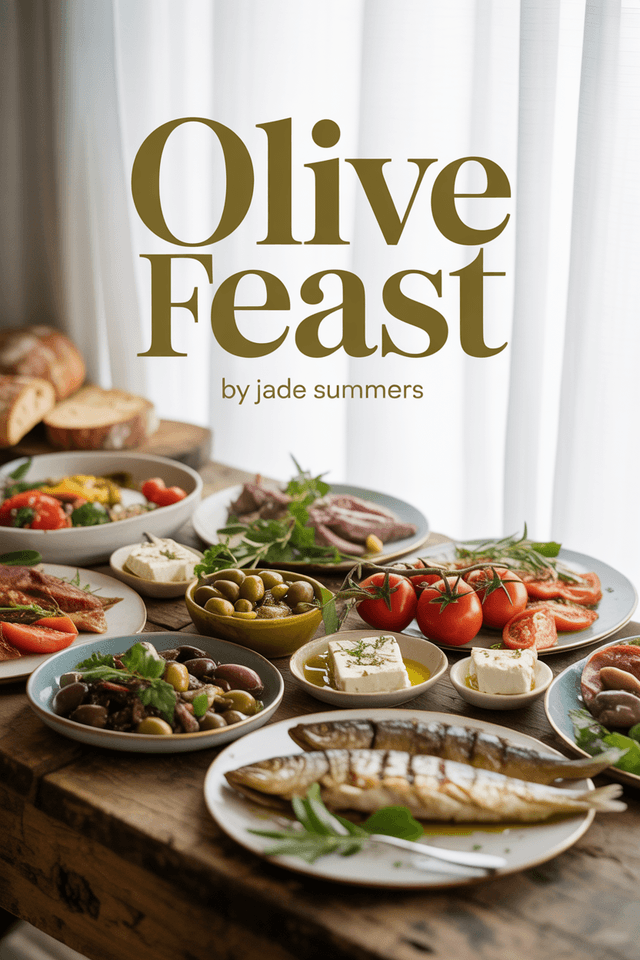 Olive Feast: Mediterranean Diet Recipes for Healthy Living cover