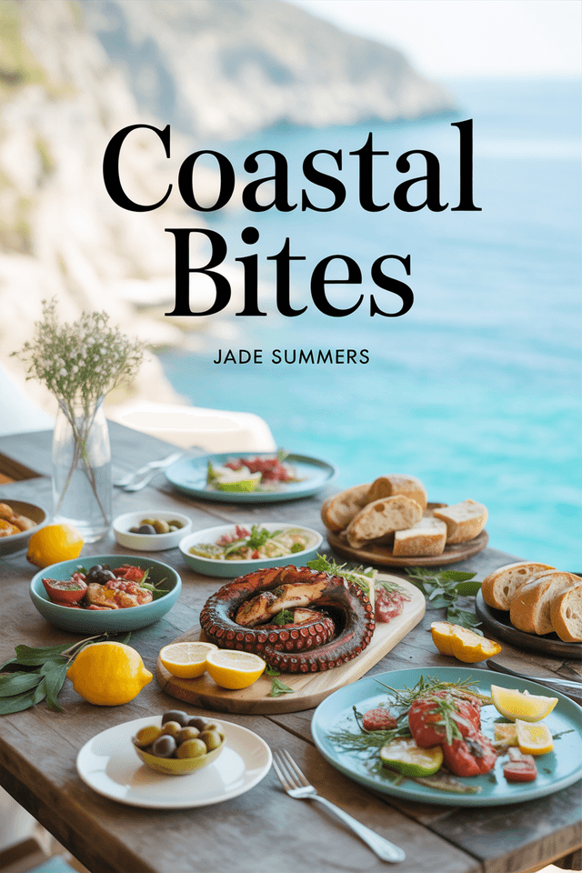 Coastal Bites: Authentic Mediterranean Diet Recipes from the Sea and Shore cover