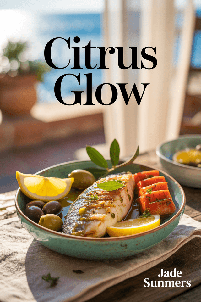 Citrus Glow: Mediterranean Diet Recipes for Radiant Health cover
