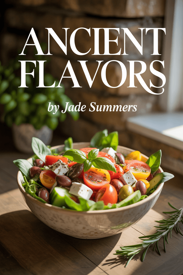 Ancient Flavors: Mediterranean Diet Recipes to Nourish Your Body and Soul cover