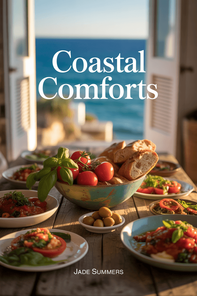 Coastal Comforts: Mediterranean Diet Recipes for Healthy, Flavorful Living cover