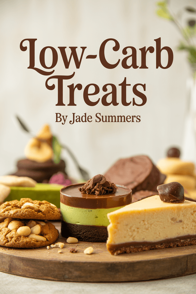 Keto Snacks & Desserts: Delicious Low-Carb Treats for Every Craving cover