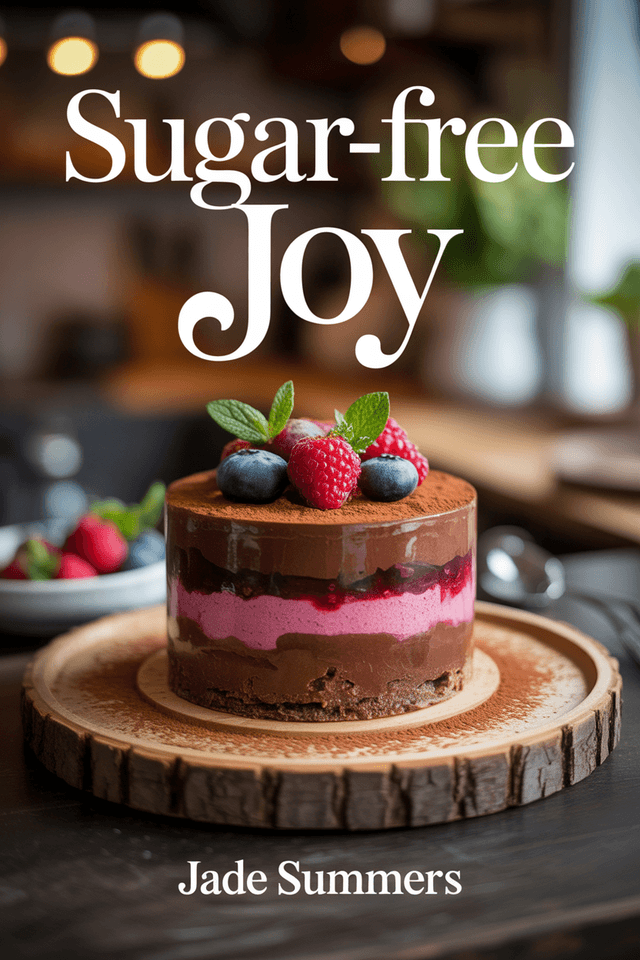 Sugar-Free Joy: Delicious Keto Snacks & Desserts cover