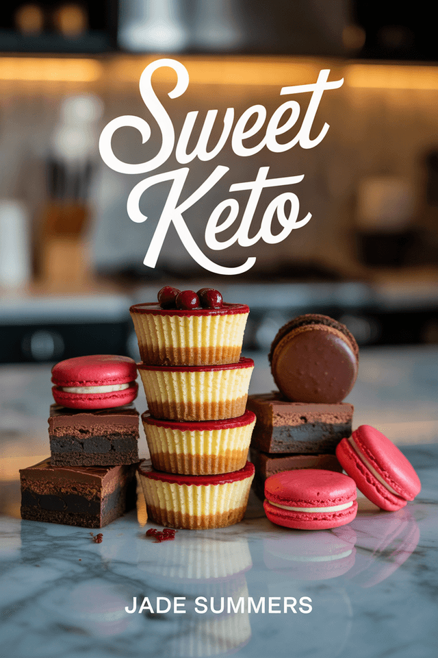 Sweet Keto: Delicious Low-Carb Snacks & Desserts cover