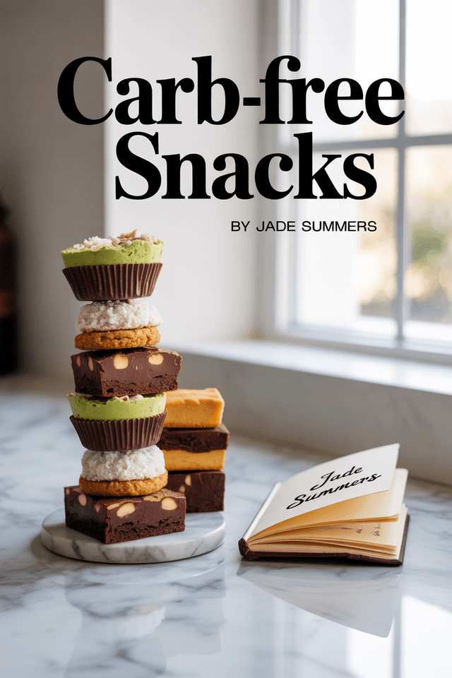 Carb-Free Keto Snacks & Desserts cover