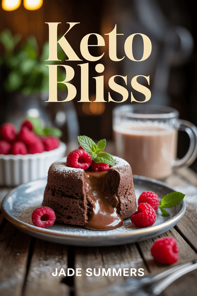 Keto Bliss: Delicious Snacks & Desserts for a Low-Carb Lifestyle cover