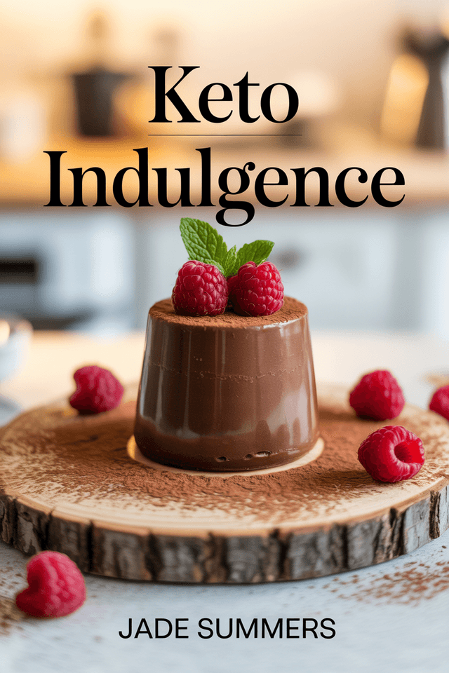 Keto Indulgence: Delicious Snacks & Decadent Desserts for a Low-Carb Lifestyle cover