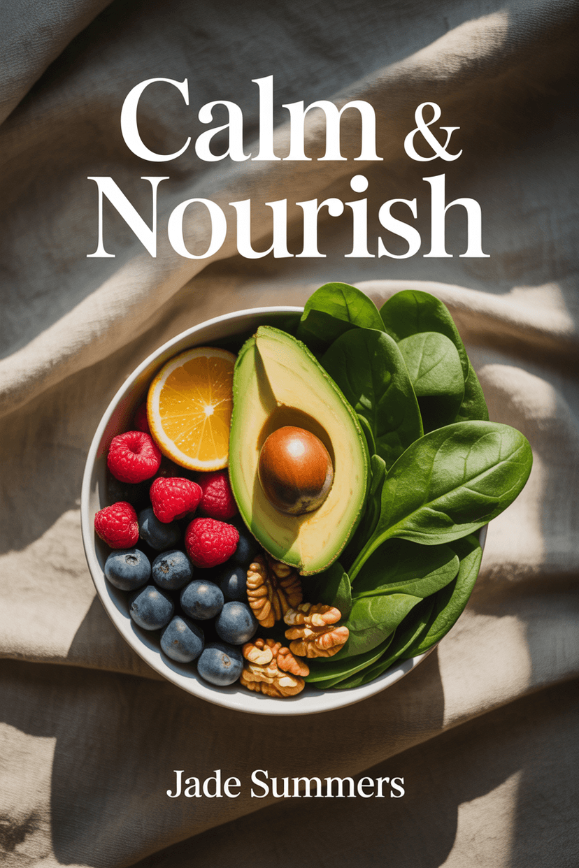 Calm & Nourish: The Anti-Inflammatory Cooking Guide for Mindful Wellness cover