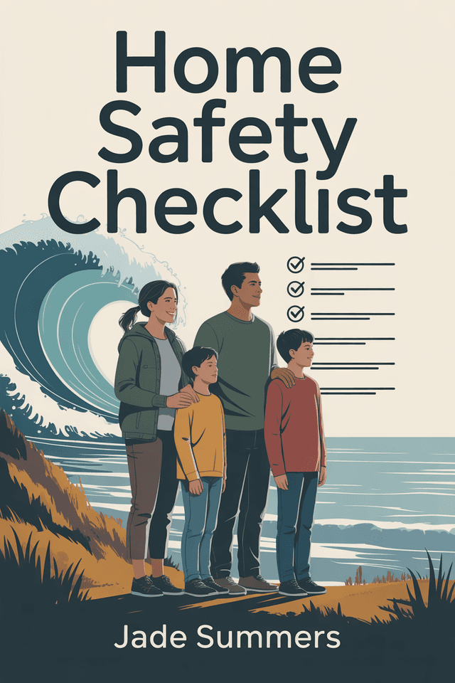 Family Tsunami Preparedness: The Ultimate Home Safety Checklist cover