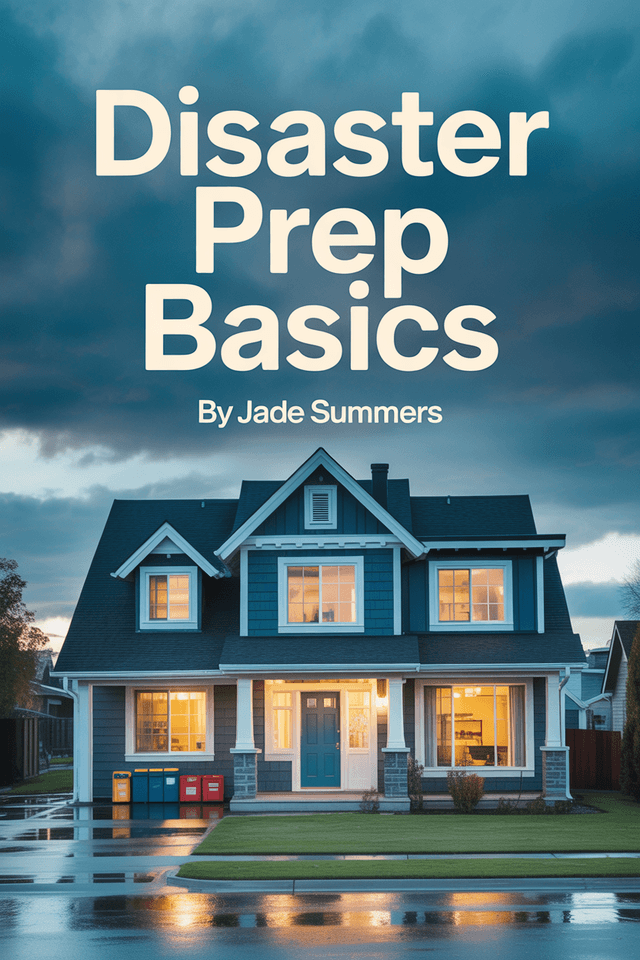Home Disaster Preparedness: Disaster Prep Basics cover