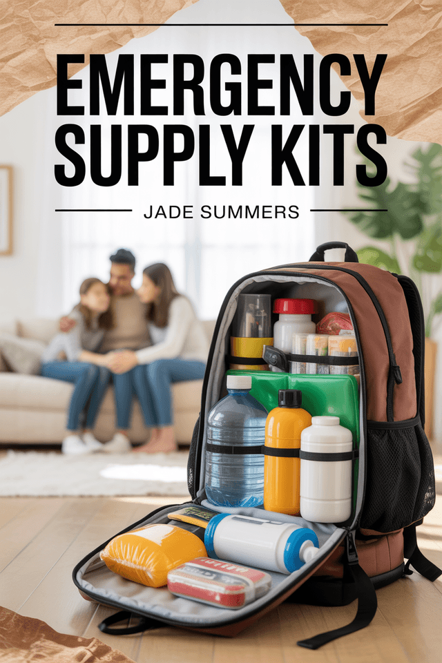 Emergency Supply Kits: The Essential Guide to Home Disaster Preparedness cover