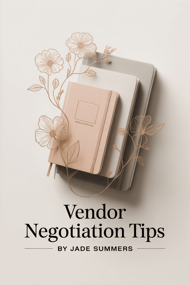 Modern Wedding Planning Essentials: Vendor Negotiation Tips cover